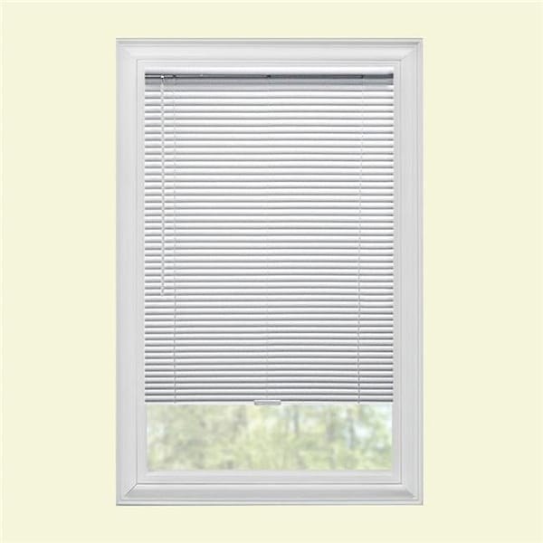 Safe Styles Safe Styles UBK42X64WT 2 in. Cordless Vinyl Blind; White - 42 x 64 in. UBK42X64WT - main